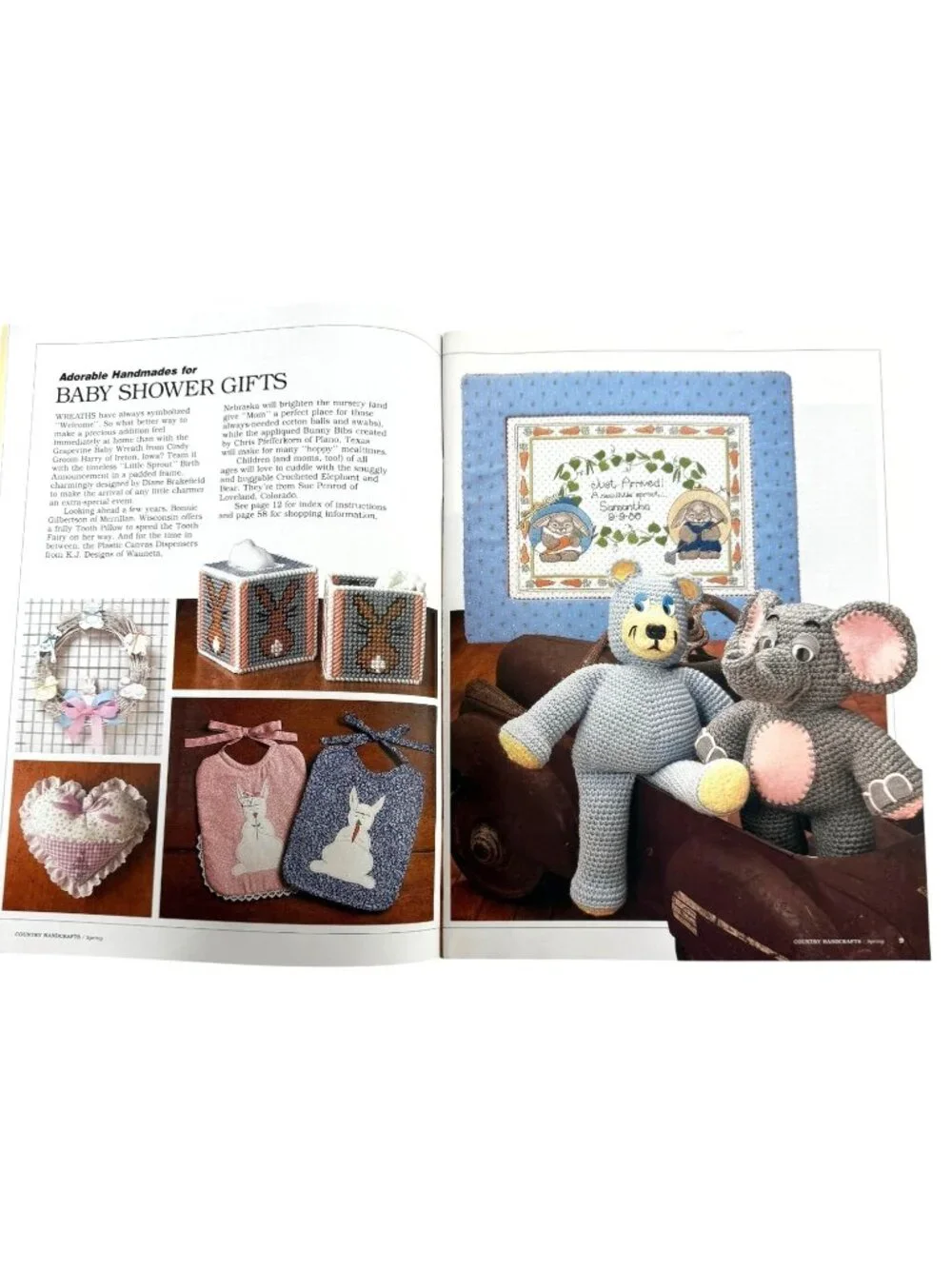 Country Handcrafts vintage craft
